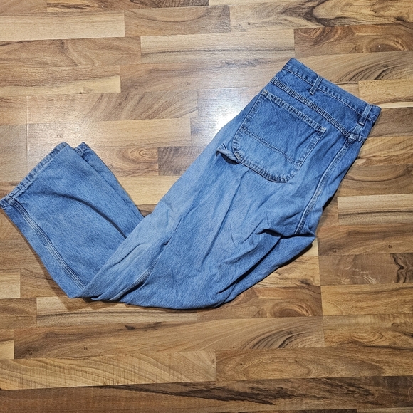 Dickies Carpenter Jeans 36x32 Blue Denim Workwear Utility - Picture 4 of 10